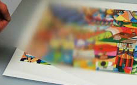 Business card printing method selection